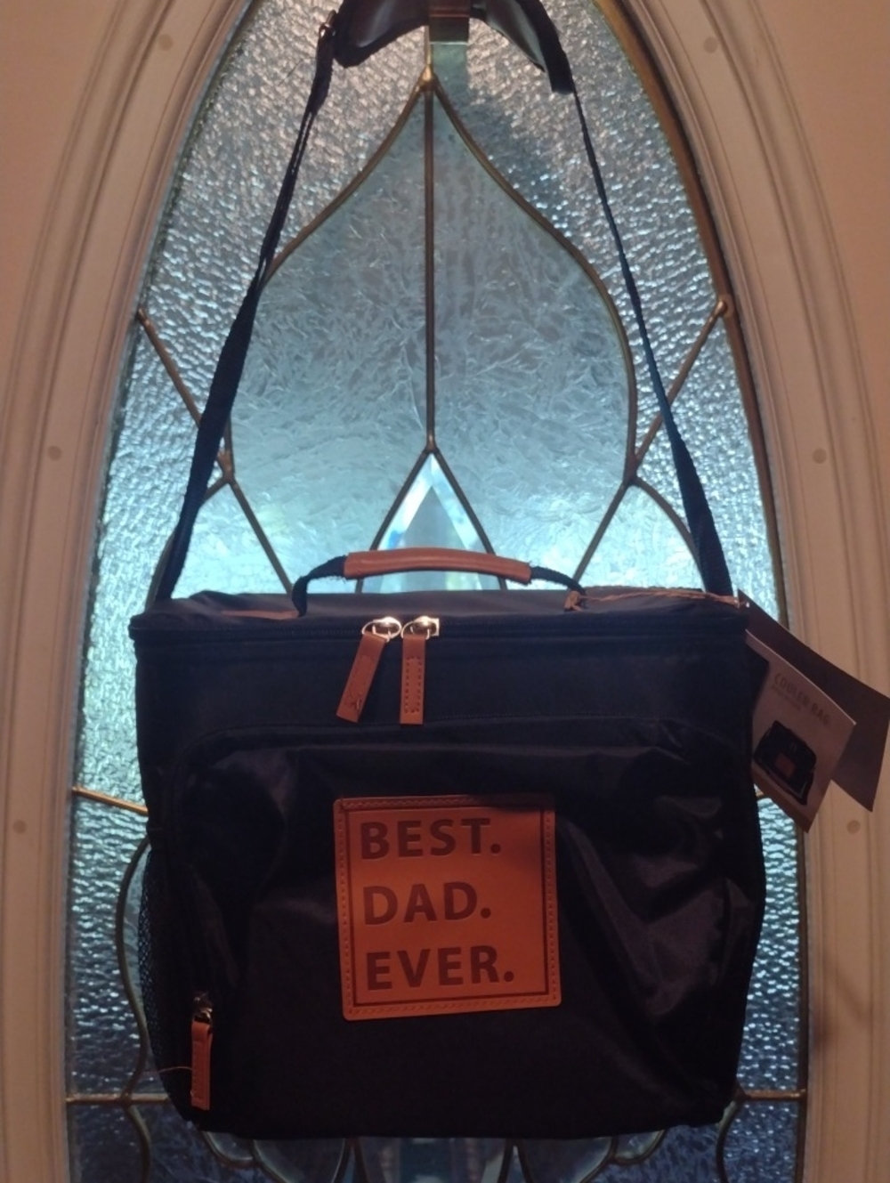 BEST. DAD. EVER. Black Cooler Bag